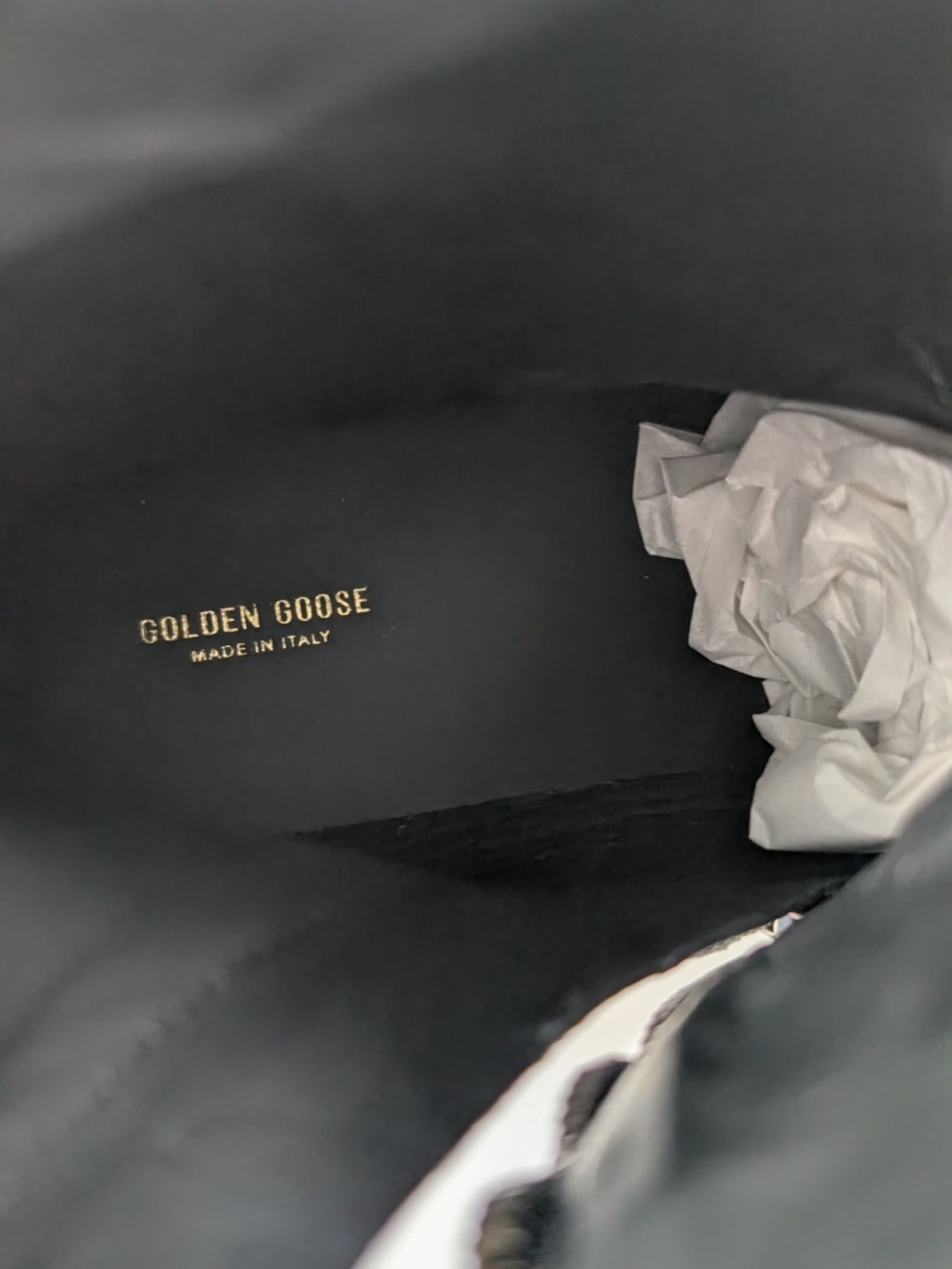 GOLDEN GOOSE Debbie Black Leather Western Ankle Boots Size 40 NWB Made In Italy - Picture 16 of 16